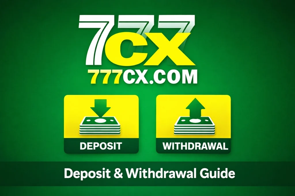 777CX Deposit and Withdrawal