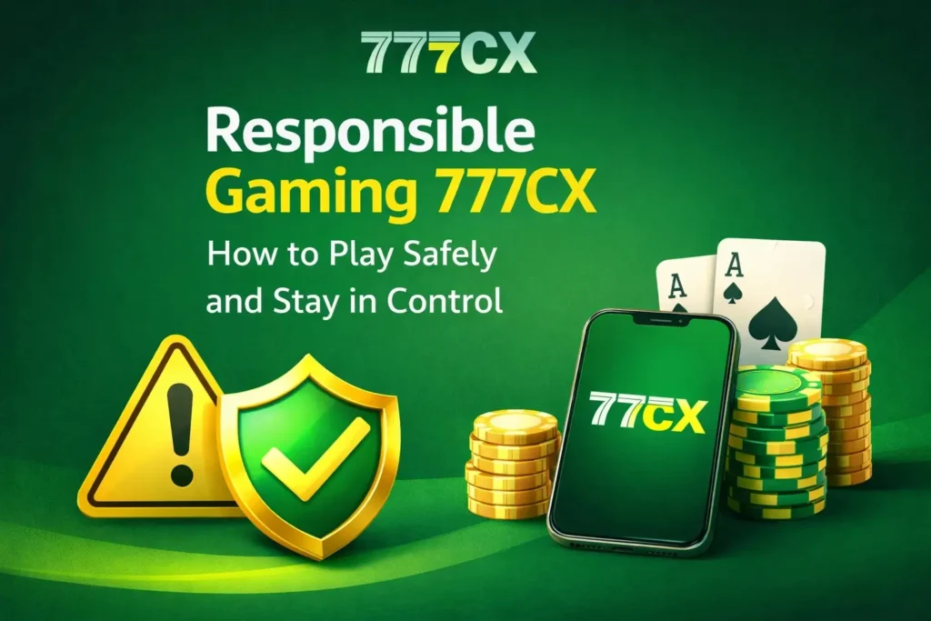 Responsible Gaming 777CX_ How to Play Safely and Stay in Control