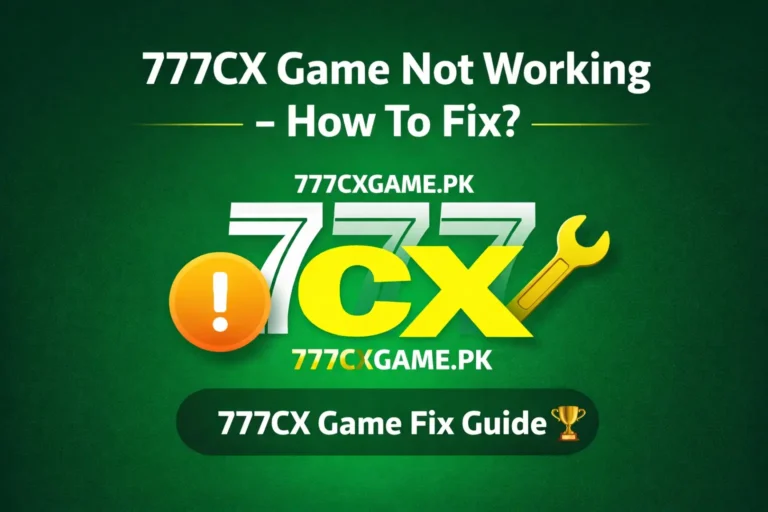 777CX Game Not Working - How To Fix?